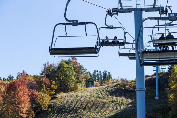 Fall Colours Chairlift