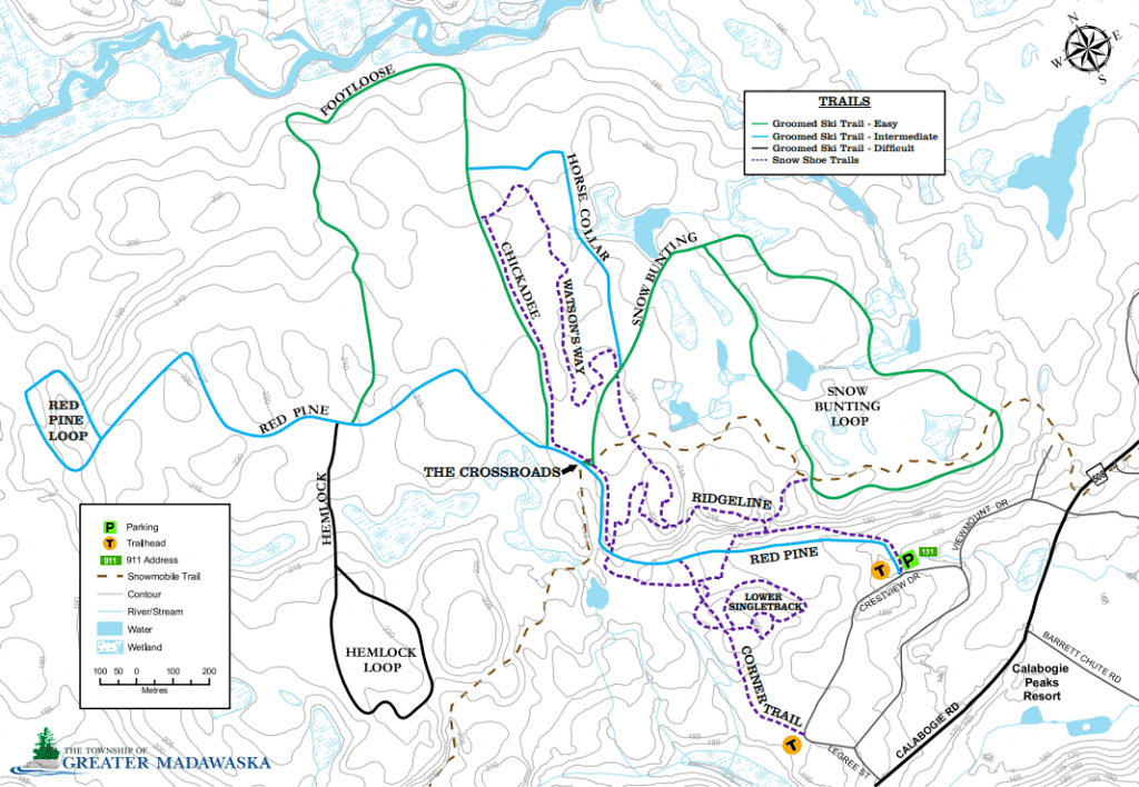 Winter Maps - Calabogie Peaks Resort